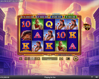 Mega Fire Blaze Wild Pistolero