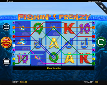 Fishin' Frenzy Fortune Spins