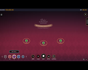 Perfect Strategy Blackjack