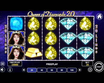 Queen of Diamonds 20 (BetConstruct)