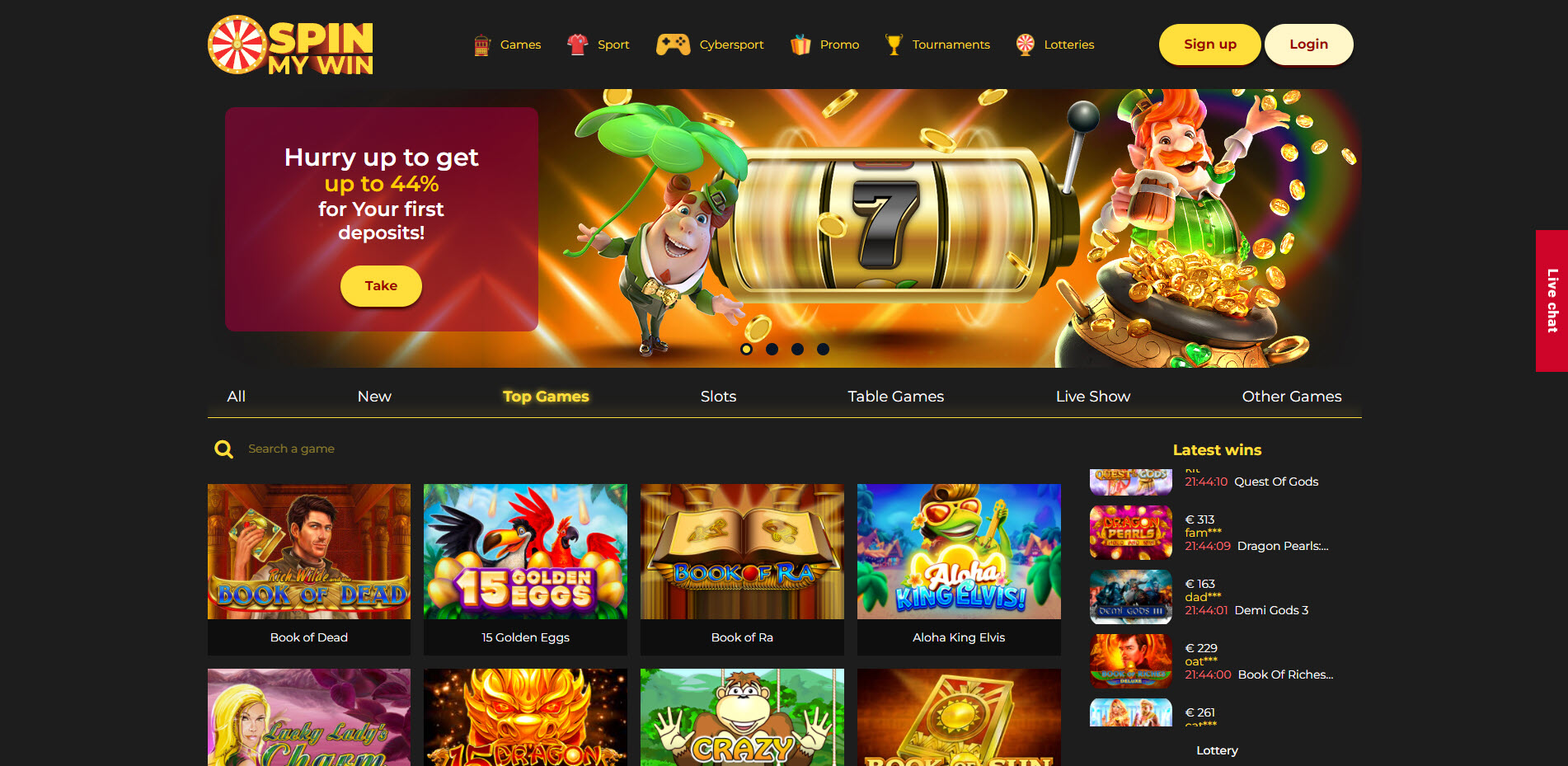 Spin My Win Casino