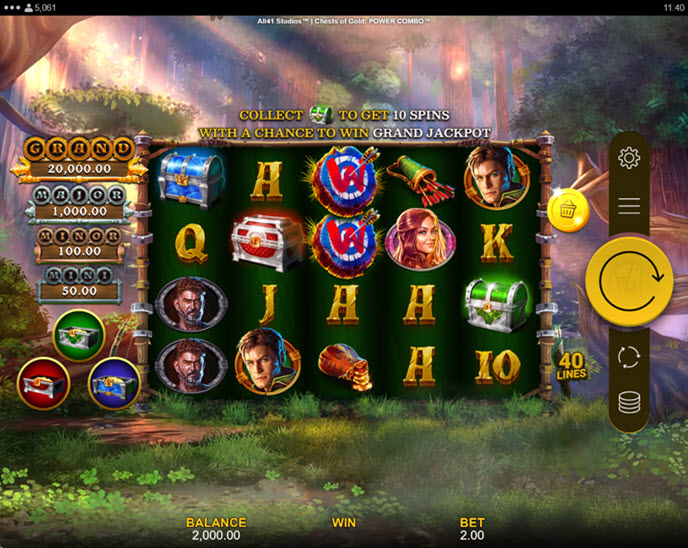 Chests of Gold Power Combo