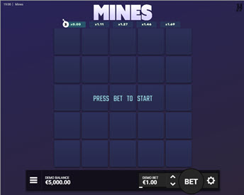 Mines (Hacksaw Gaming)