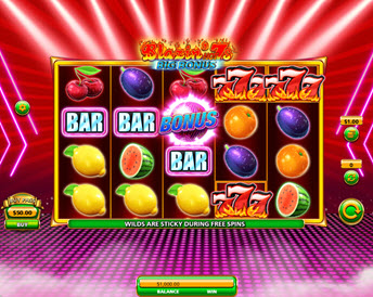 Blazin Hot 7s Big Bonus