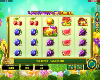 Lady Fruits 100 Easter