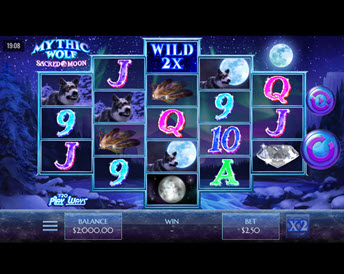 Mythic Wolf Sacred Moon