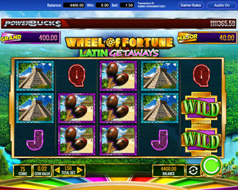 PowerBucks Wheel of Fortune Latin Getaways