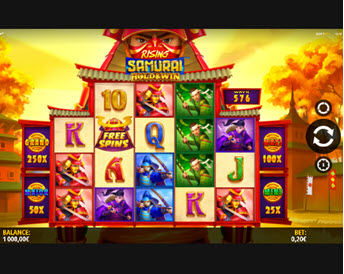 Rising Samurai: Hold and Win