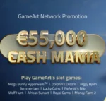Манія грошай у турніры на 55 000 EUR ад GameArt