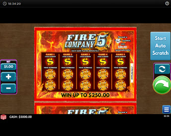 Fire Company 5 Scratcher