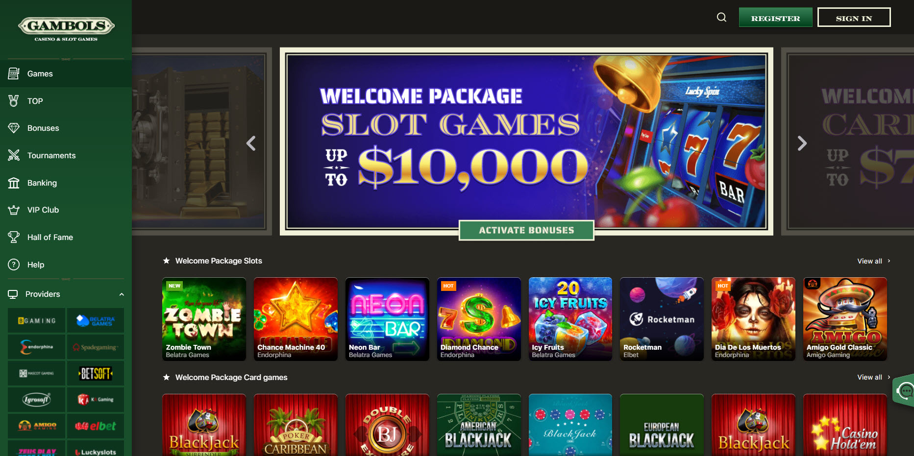 Gam Bols Casino