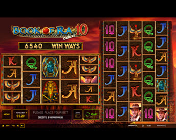 Book of Ra deluxe 10: Win Ways