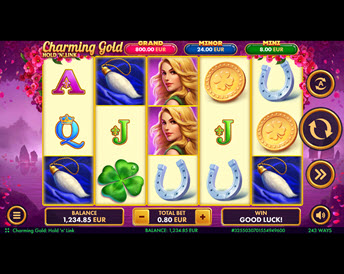 Charming Gold: Hold ‘n’ Link