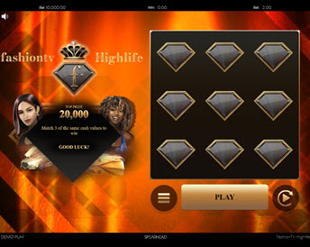 FashionTV Hightlife Scratchcard