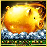 Golden Piggy Bank Bling Bling