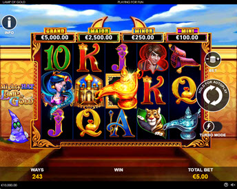 Mighty Hat Lamp Of Gold