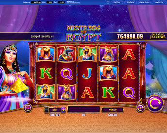 Mistress of Egypt MegaJackpots
