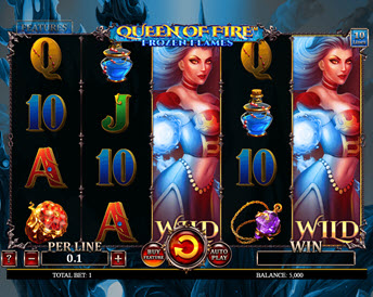 Queen Of Fire - Frozen Flames