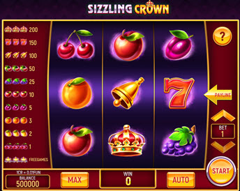 Sizzling Crown (3x3)