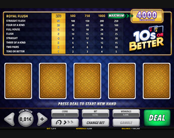 Tens or Better (iSoftBet)