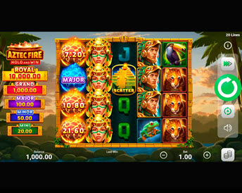 Aztec Fire: Hold and Win