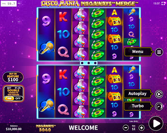 Disco Mania Megaways Merge
