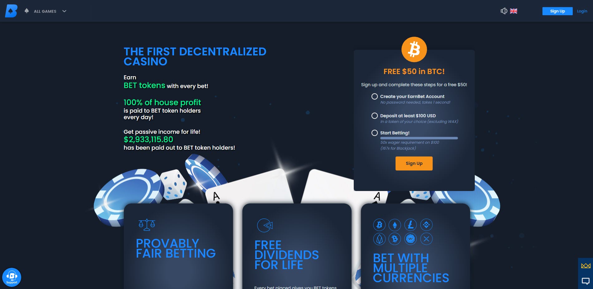Earn Bet Casino