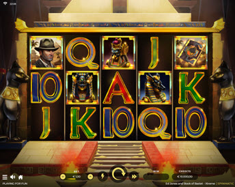 Ed Jones and Book of Bastet Xtreme