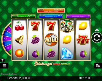 Geluksvogel Mega Moolah