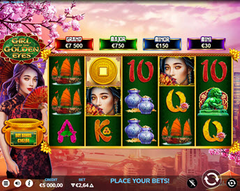 Girl with the Golden Eyes (Atomic Slot Lab)