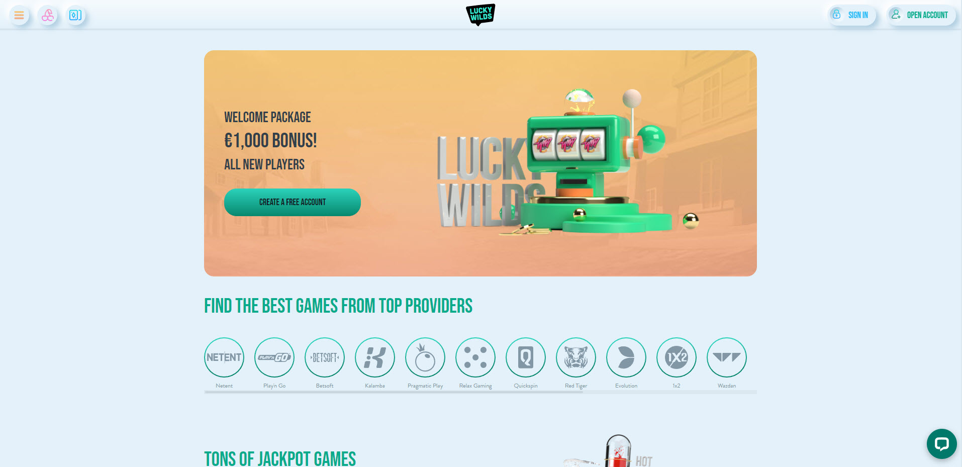Lucky Wilds Casino