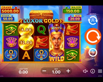 Luxor Gold Hold and Win