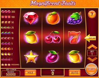 Magnificent Fruits (3x3)