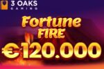 Турнір на 120 000 EUR і Фортуна огня ад 3 Oaks Gaming