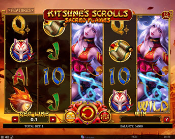 Kitsune's Scrolls Sacred Flames