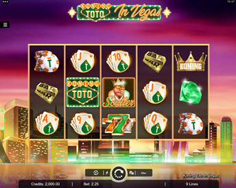 Koning Toto in Vegas