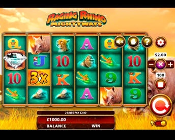 Raging Rhino Mighty Ways