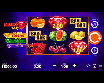 Ruby Hit: Hold and Win