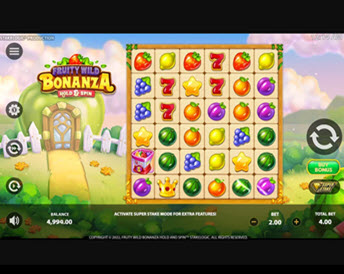 Fruity Wild Bonanza Hold and Spin