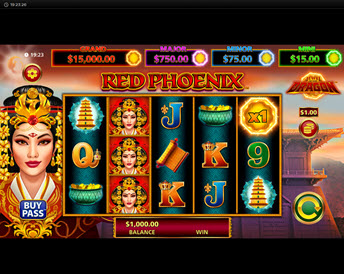 Jewel of the Dragon Red Phoenix