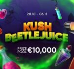 Куш Битлджус у турніры на 10 000 EUR ад Pocket Games Soft