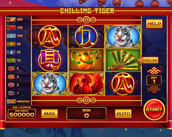 Chilling Tiger (3×3)