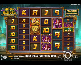 Legend of Heroes Megaways