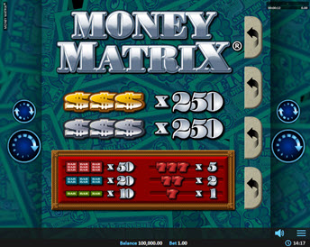 Money Matrix (Scratch)