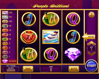 Purple Brilliant (3x3)