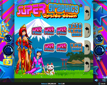 Super Graphics Upside-Down (Scratch)