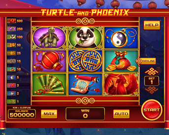 Turtle and Phoenix (Pull Tabs)