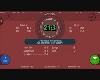 21+3 Blackjack (Felt Gaming)