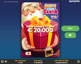 Gift From Santa Scratch