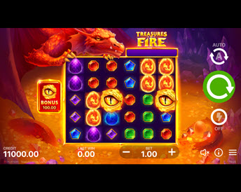 Treasures of Fire: Scatter Pays